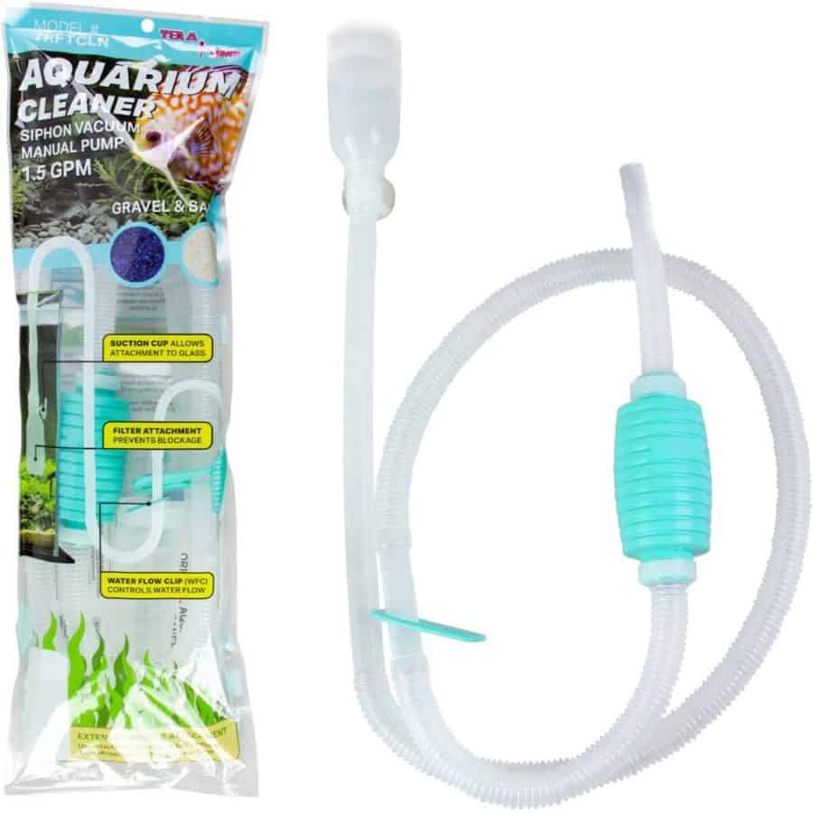 terapump vaccuum is great for cleaning pool filter sand in your aquarium